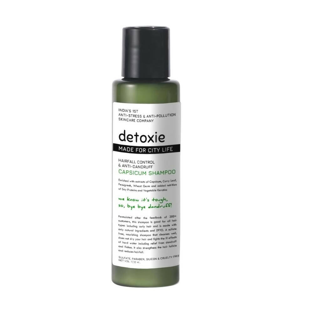 Detoxie Hairfall Control & Anti - Dandruff Capsicum Shampoo - Mytrendzcart