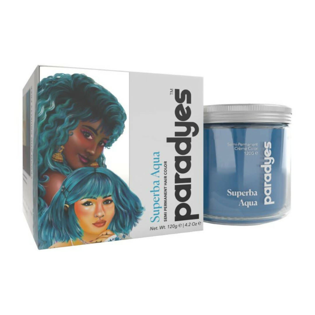 Paradyes Superba Aqua Semi-Permanent Hair Color - Mytrendzcart