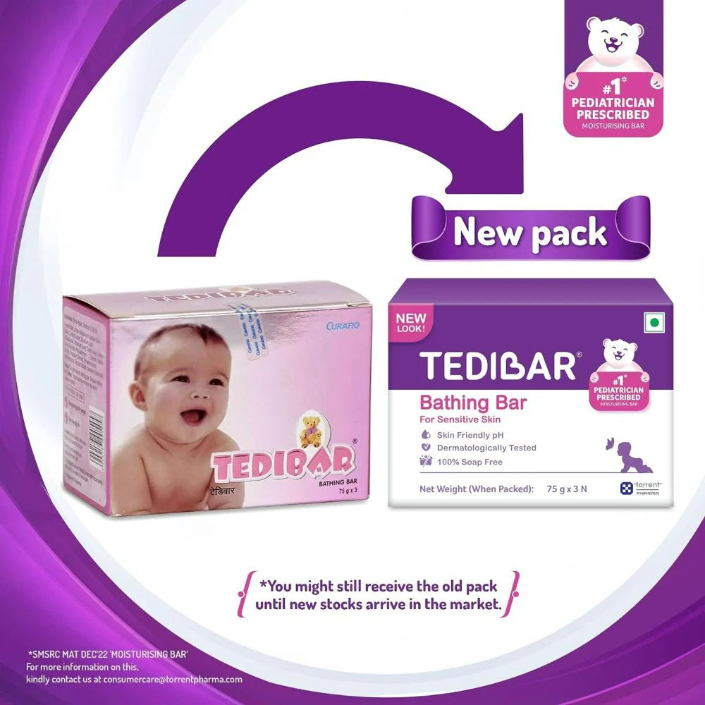 Curatio Tedibar Baby Soap -75 gm Mytrendzcart