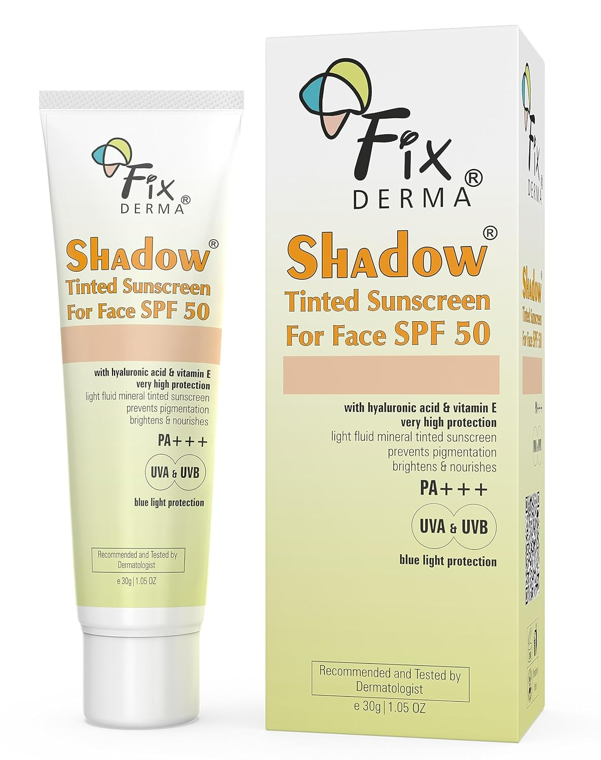 Fixderma Shadow Rx Tinted Sunscreen - Mytrendzcart