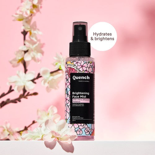 Quench Botanics Mon Cherry Brightening Face Mist - Korean Skincare - Mytrendzcart