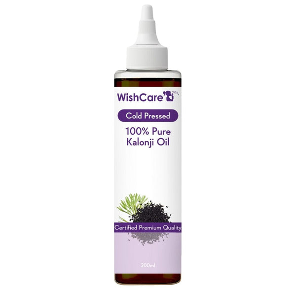 Wishcare Premium Cold Pressed Kalonji - Onion Black Seed Hair Oil - Mytrendzcart