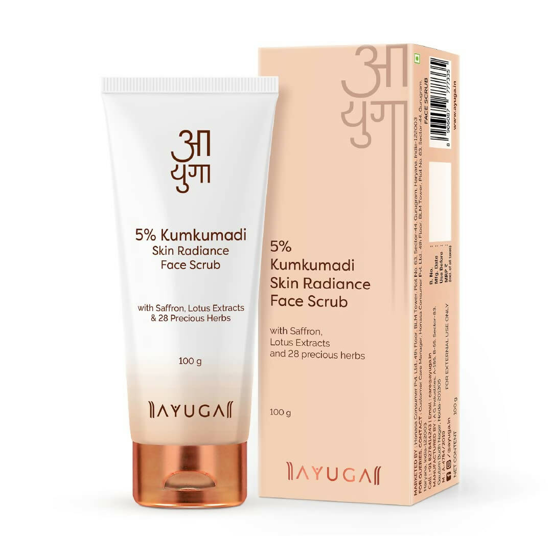 Ayuga 5% Kumkumadi Skin Radiance Face Scrub - Mytrendzcart