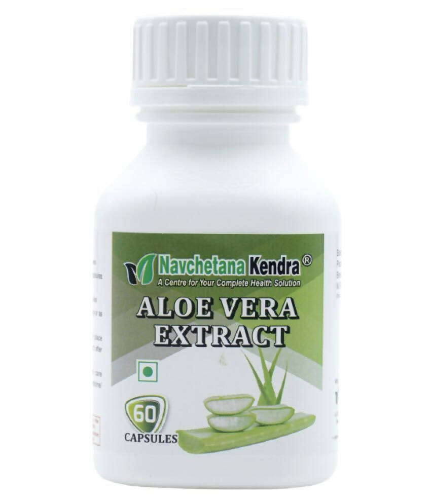 Navchetana Kendra Aloevera Extract Capsules - Mytrendzcart