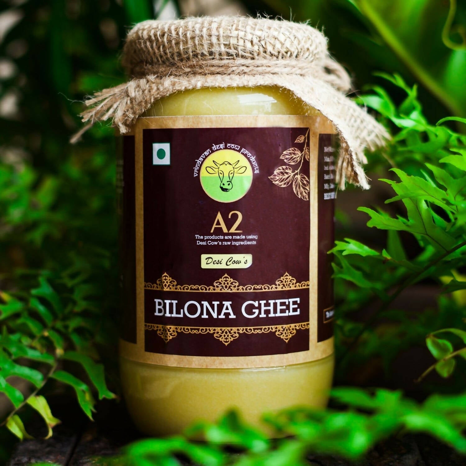 A2 Organics Desi Gir Cow A2 Bilona Ghee | Cultured Ghee | Vedic Bilona Method Ghee - Mytrendzcart