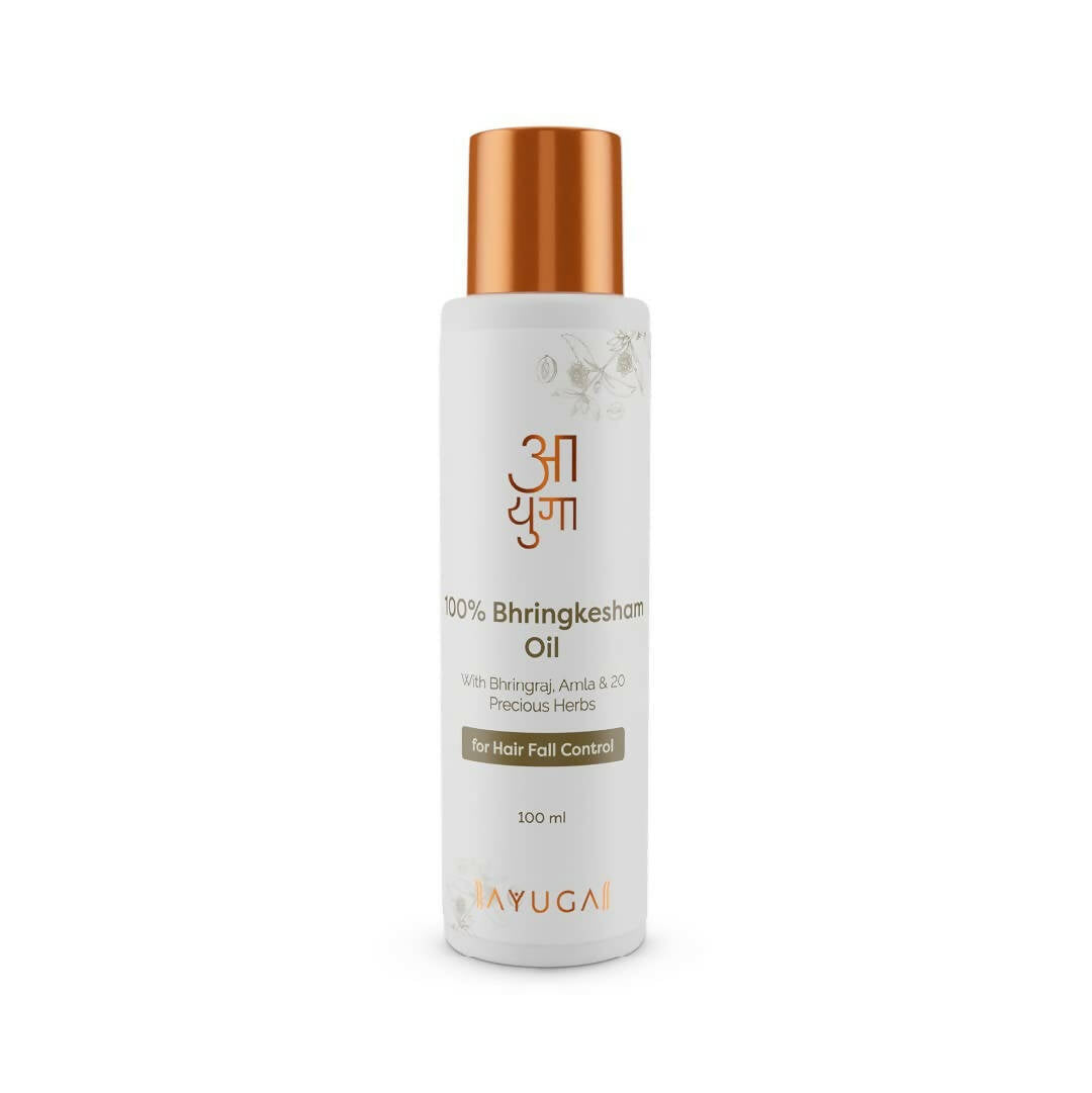 Ayuga 100% Bhringkesham Hair Fall Control Oil - Mytrendzcart