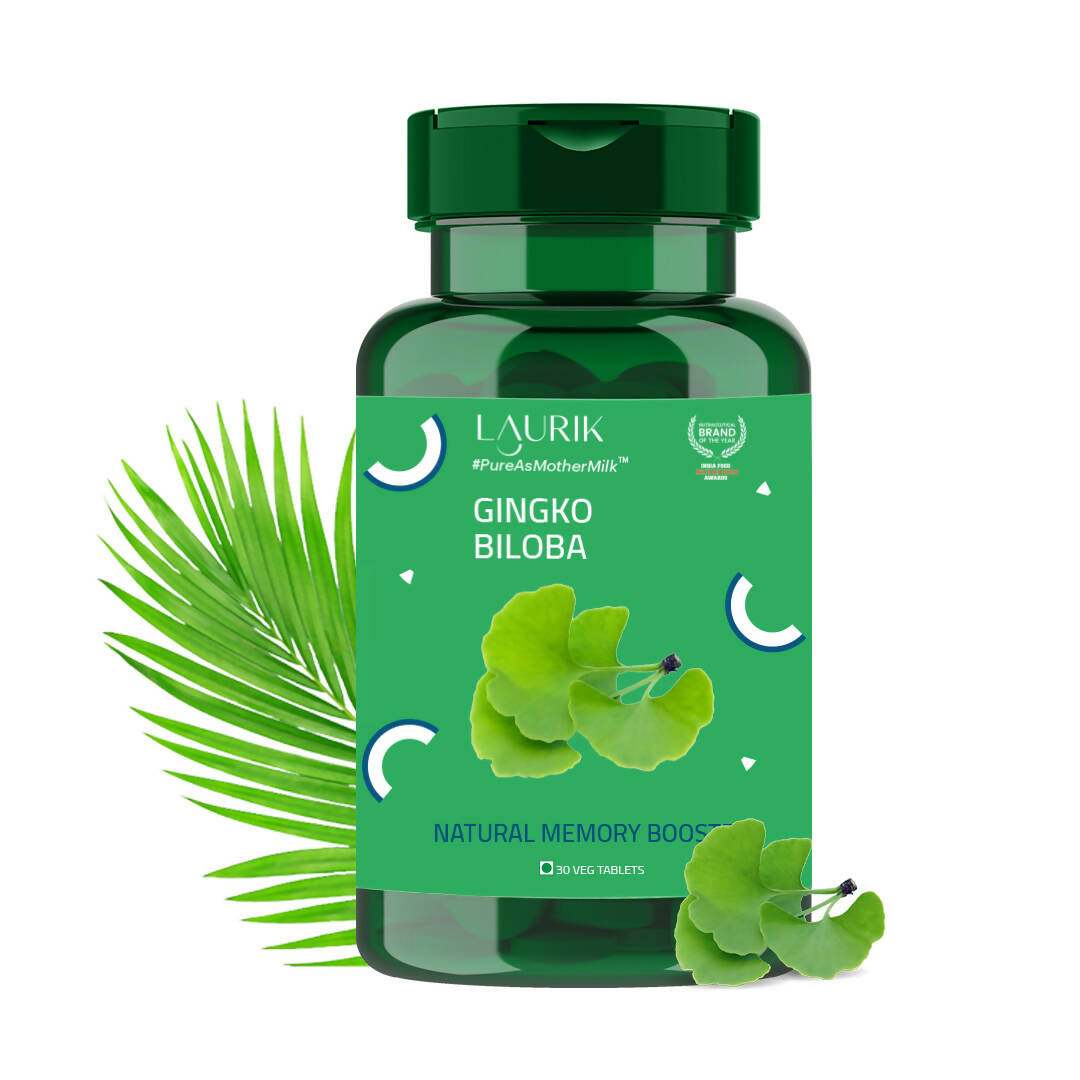 Laurik Foods Ginkgo Biloba 120 Mg Tablets - Mytrendzcart