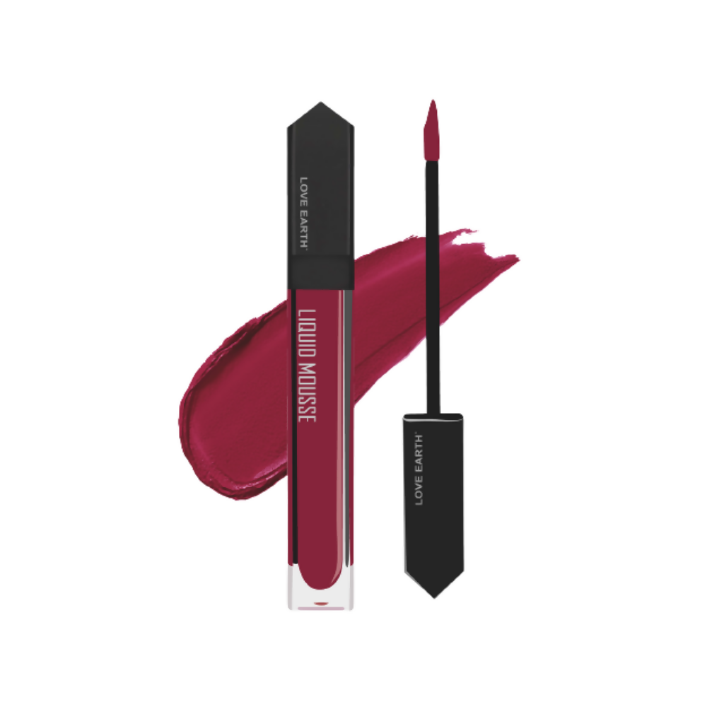 Love Earth Liquid Mousse Lipstick - Bloody Mary - Mytrendzcart