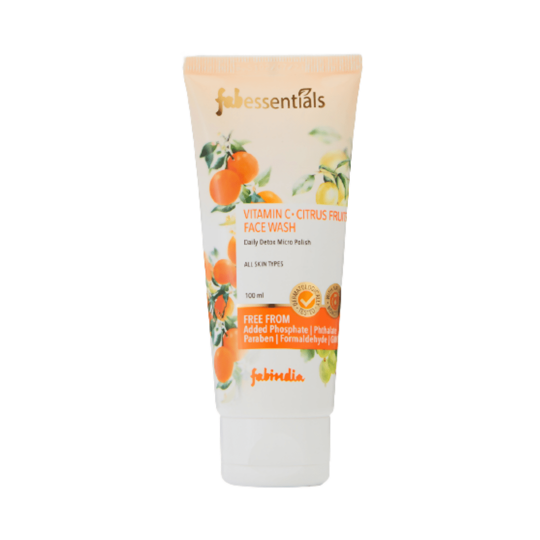 Fabessentials Vitamin C Citrus Fruits Face Wash - Mytrendzcart