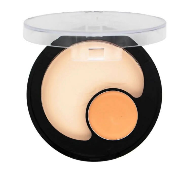 Fashion Colour 2 In 1 Compact Powder and Concealer - Shade 03 (All Skin Tone) - Mytrendzcart