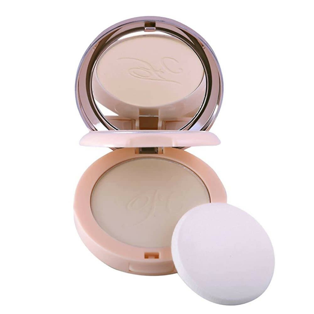 Fashion Colour Nude Makeover 2 in 1 Face Compact Powder - Shade 01 (Medium to Fair) - Mytrendzcart