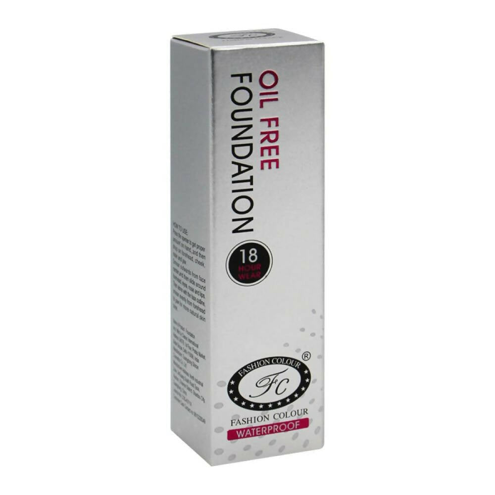 Fashion Colour Oil Free Waterproof Foundation - 03 Golden Beige (Medium Skin Tone) - Mytrendzcart