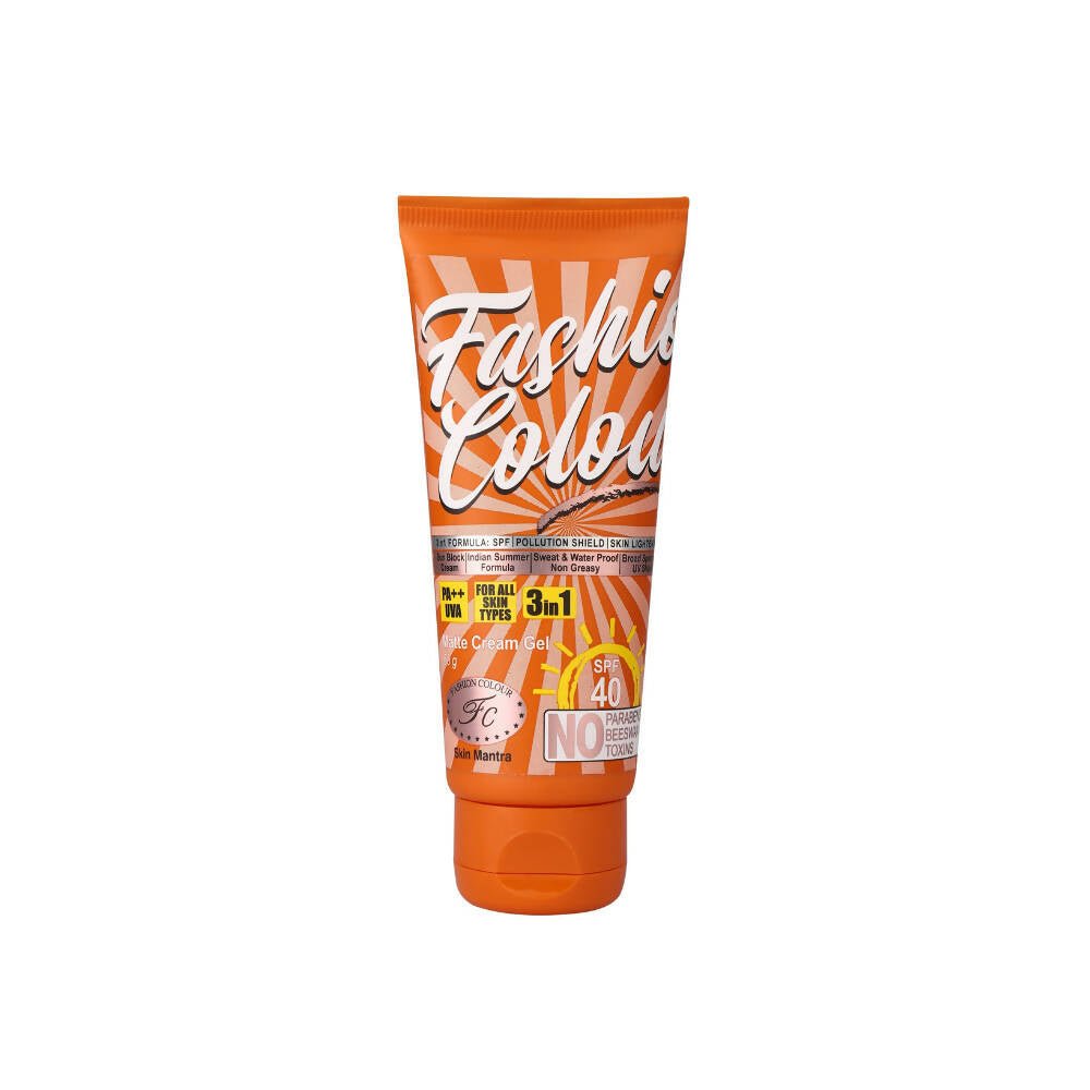 Fashion Colour Sun Block and Protection Cream - SPF40 - Mytrendzcart