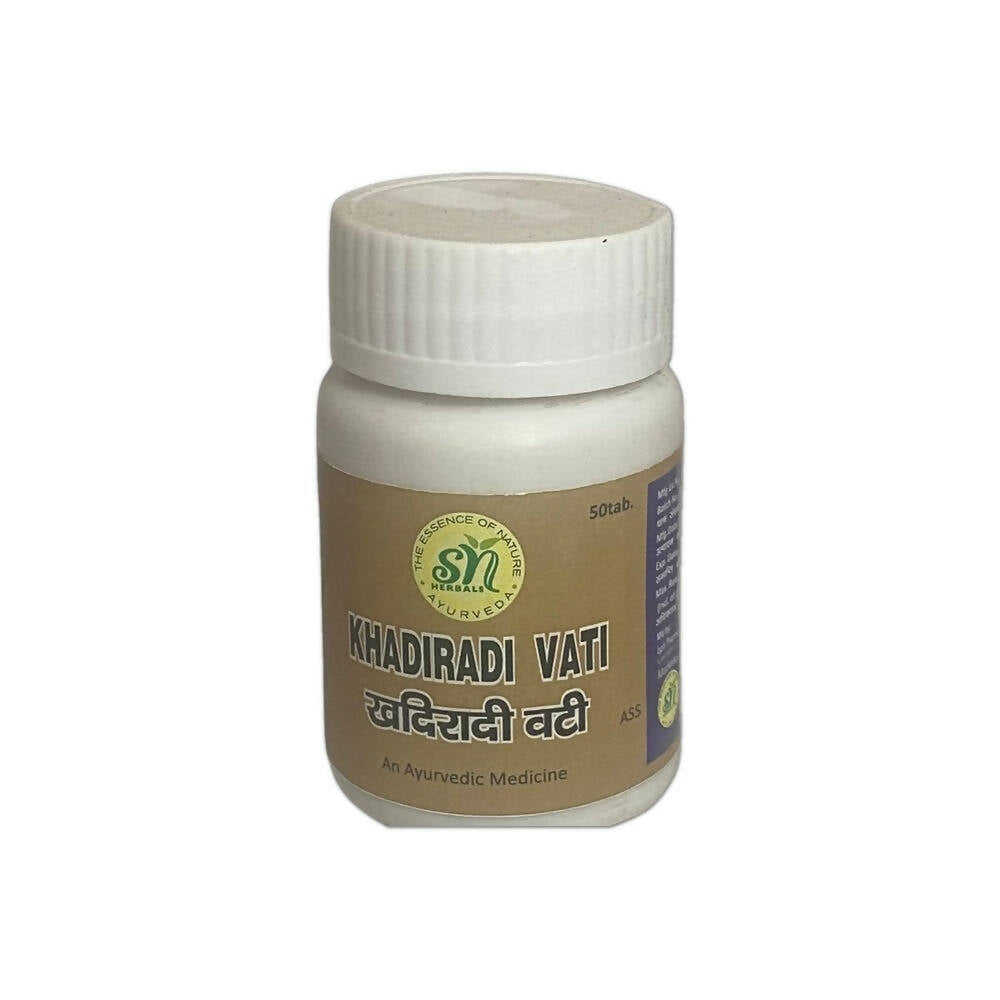 SN Herbals Khadiradi Vati - Mytrendzcart