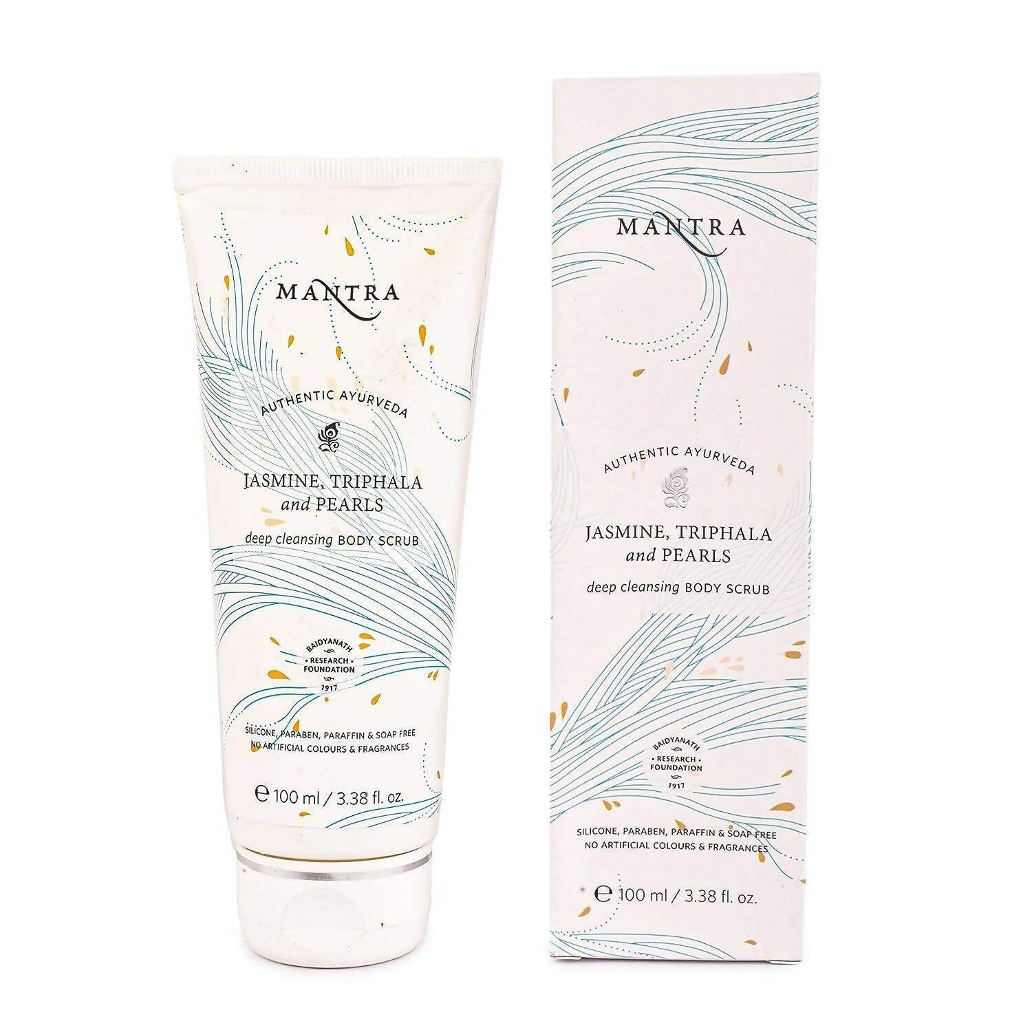 Mantra Herbal Jasmine, Triphala and Pearls Deep Cleansing Body Scrub - Mytrendzcart