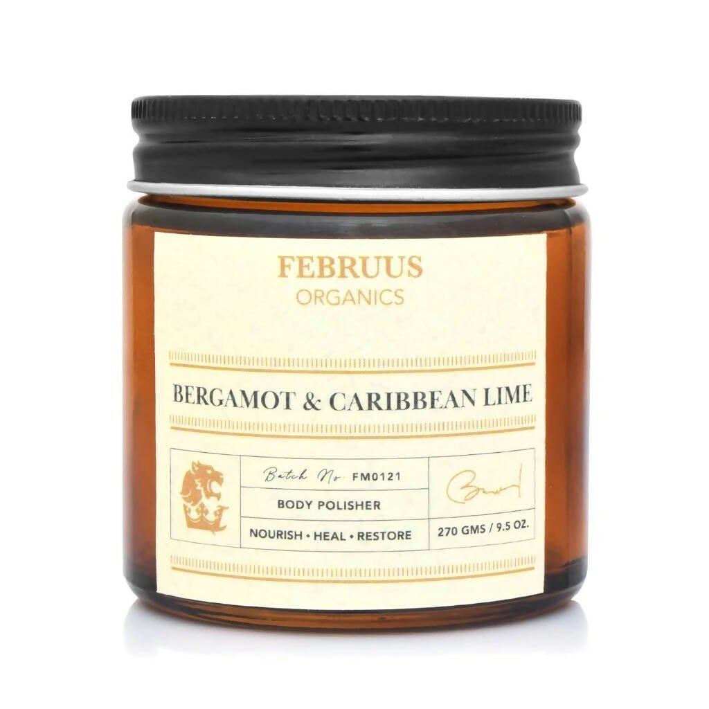 Februus Organics Bergamot & Caribbean Lime Body Polisher - Mytrendzcart
