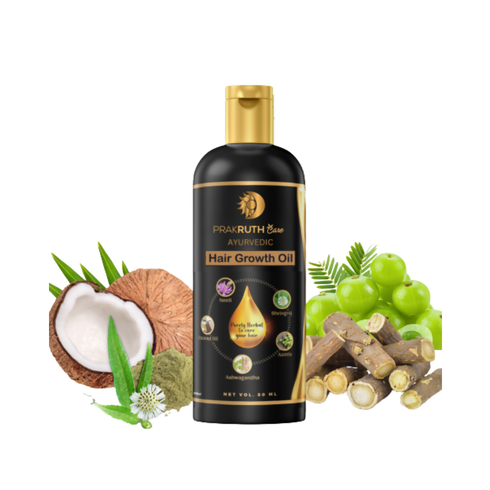 Prakruth Care Ayurvedic Hair Growth Oil - Mytrendzcart