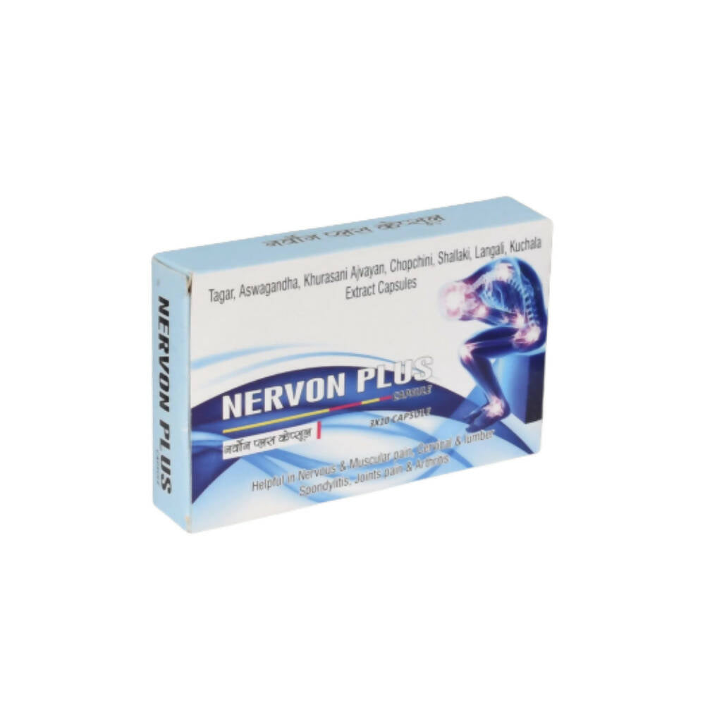 SN Herbals Nervon Plus Capsules - Mytrendzcart