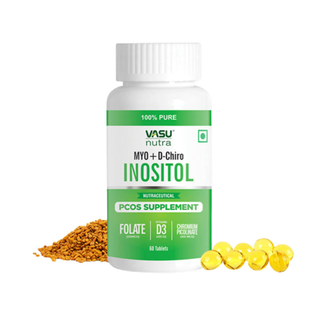 Vasu Healthcare Nutra PCOS Supplement Tablets - Mytrendzcart