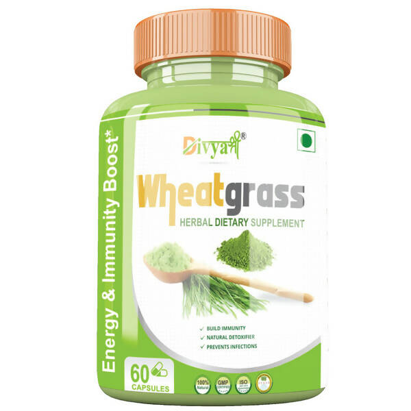 Divya Shree Wheatgrass Capsules Mytrendzcart