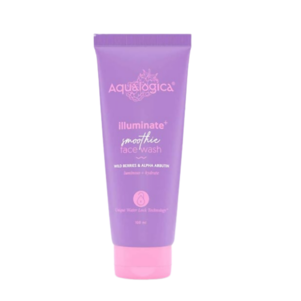 Aqualogica Illuminate+ Smoothie Face Wash With Wild Berries & Alpha Arbutin - Mytrendzcart