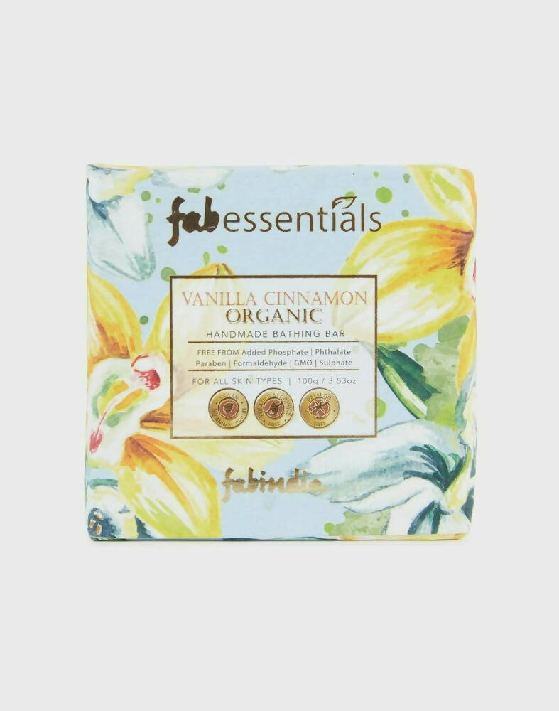 Fabessentials Vanilla Cinnamon Handmade Bathing Bar - Mytrendzcart