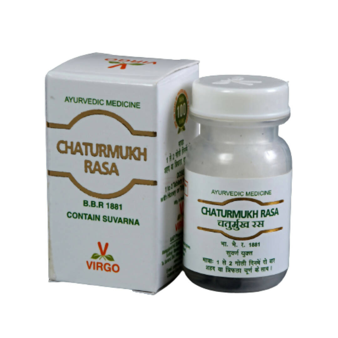 Virgo Chaturmukh Rasa Tablets - Mytrendzcart