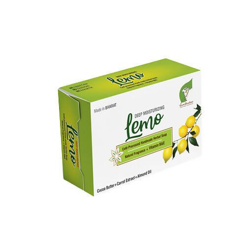 GowDurbar Lemo - Cold Processed Handmade Herbal Soap - Mytrendzcart
