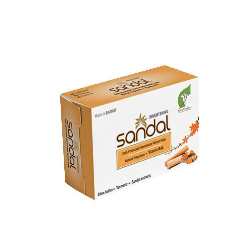 GowDurbar Sandal - Cold Processed Handmade Herbal Soap - Mytrendzcart