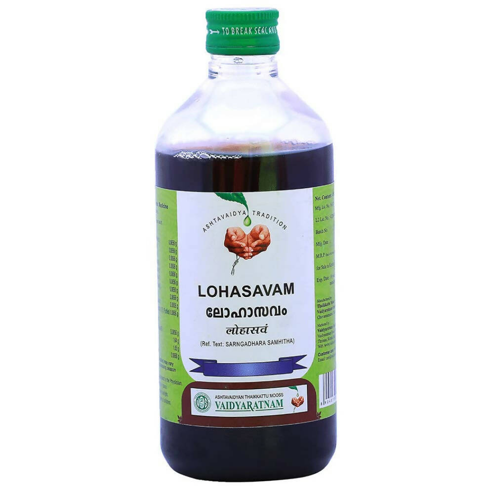 Vaidyaratnam Lohasavam Syrup - Mytrendzcart