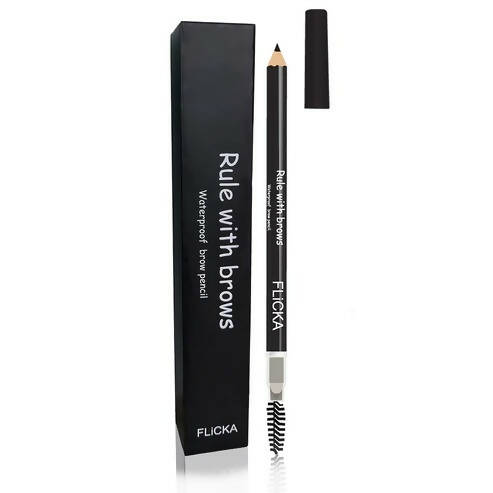 FLiCKA Rule with Brows Brow Pencil - Black - Mytrendzcart