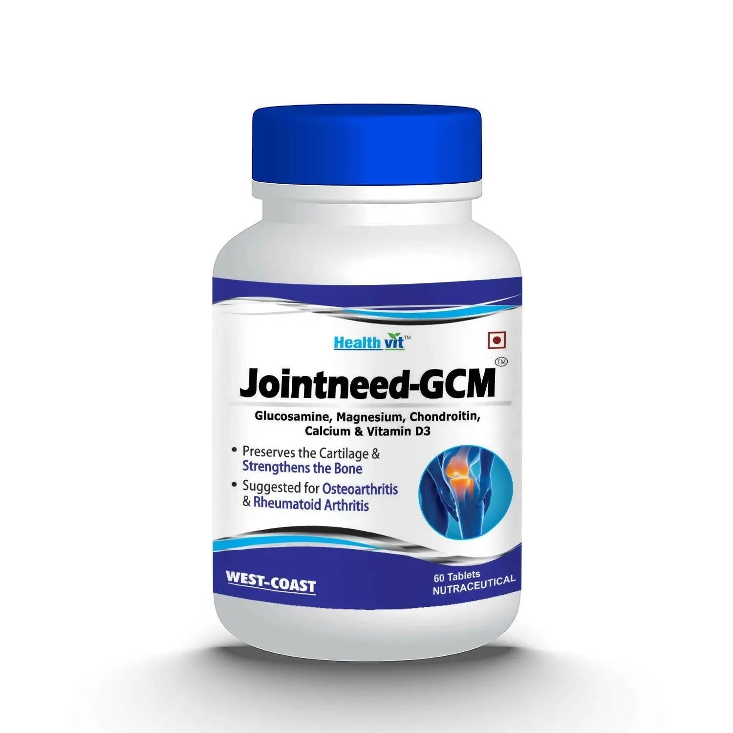 Healthvit Jointneed - GCM Tablets - Mytrendzcart