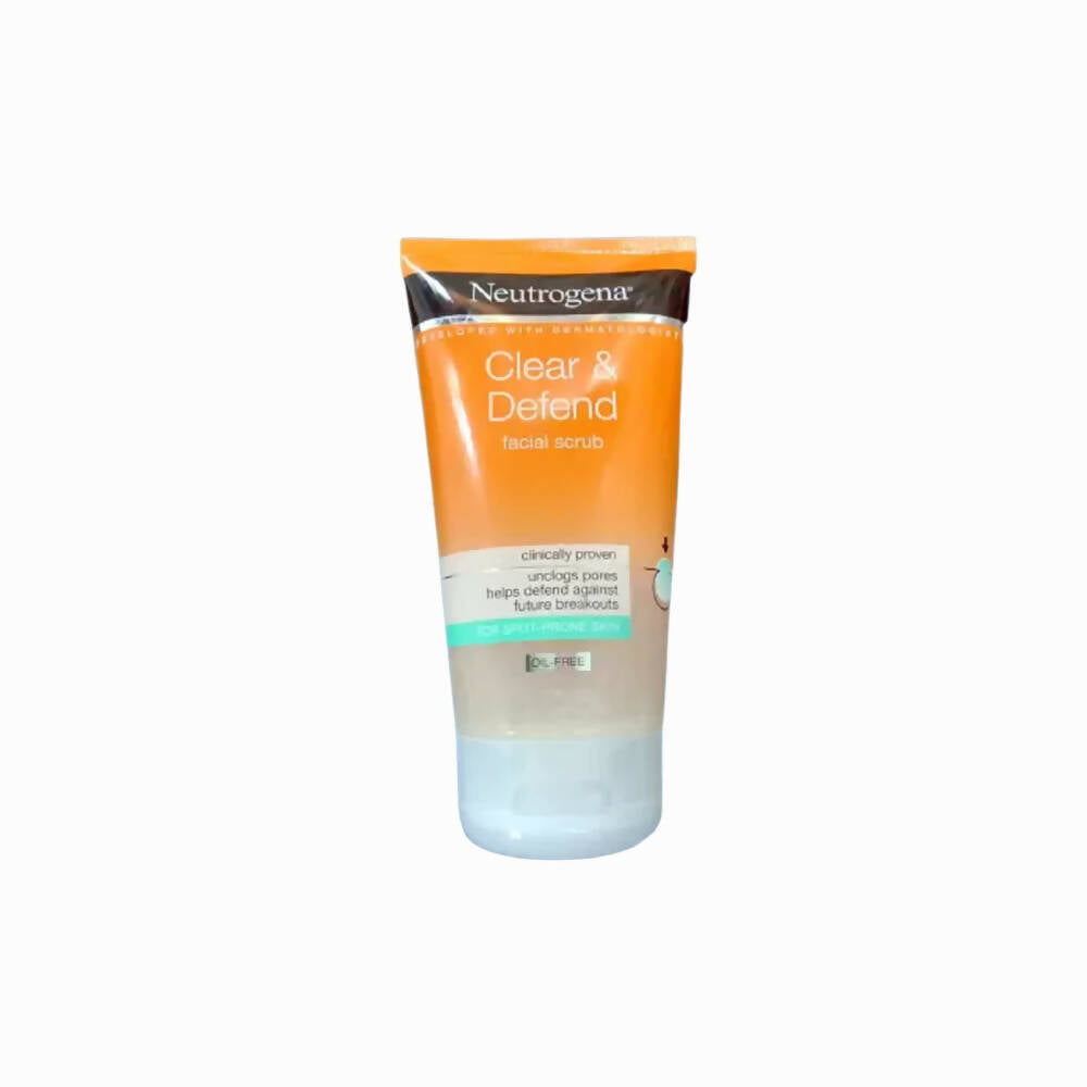 Neutrogena Clear & Defend Facial Scrub - Mytrendzcart