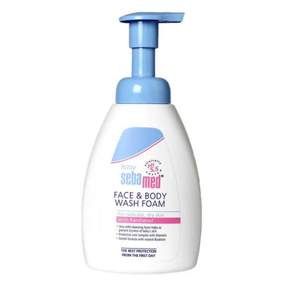 Sebamed Baby Face & Body Foam Wash -400 ml Mytrendzcart