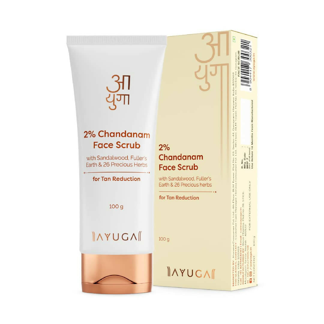 Ayuga 2% Chandanam Face Scrub - Mytrendzcart