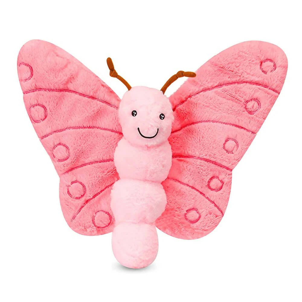 Webby Soft Butterfly Plush Pink Toy for Kids- 40 cm Mytrendzcart