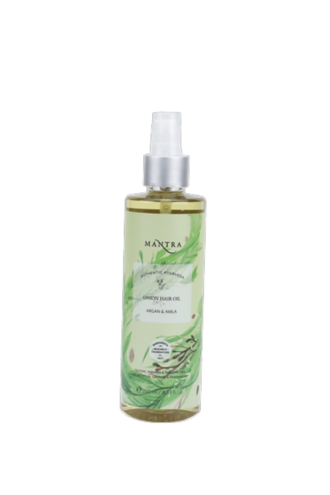 Mantra Herbal Onion Hair Oil Argan & Amla - Mytrendzcart