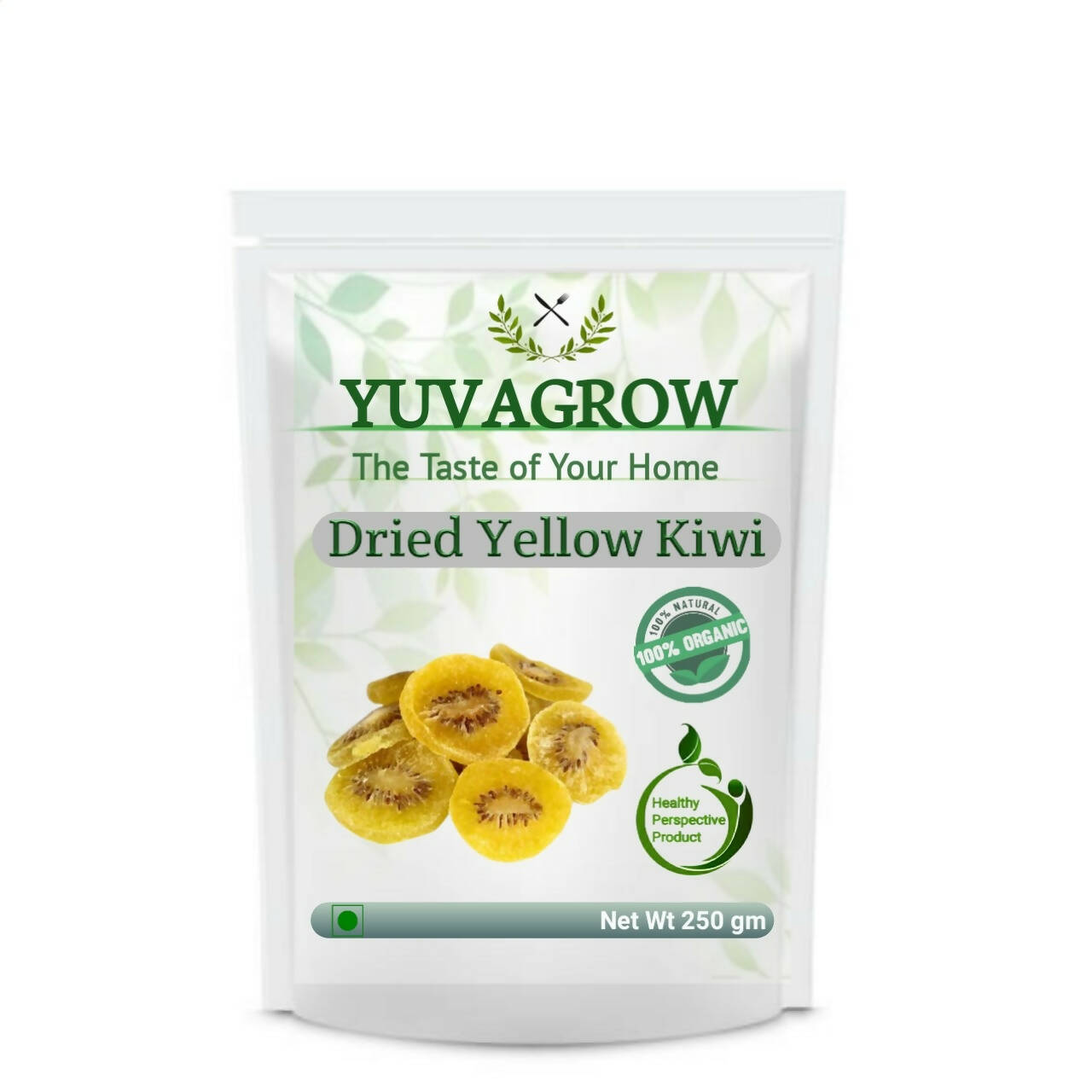 Yuvagrow Dried Yellow kiwi Slices - Mytrendzcart