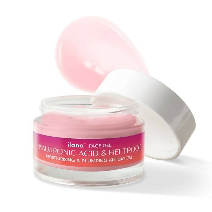 Ilana Hydrating And Nourishing All - Day Gel With Hyaluronic Acid & Beetroot - Mytrendzcart