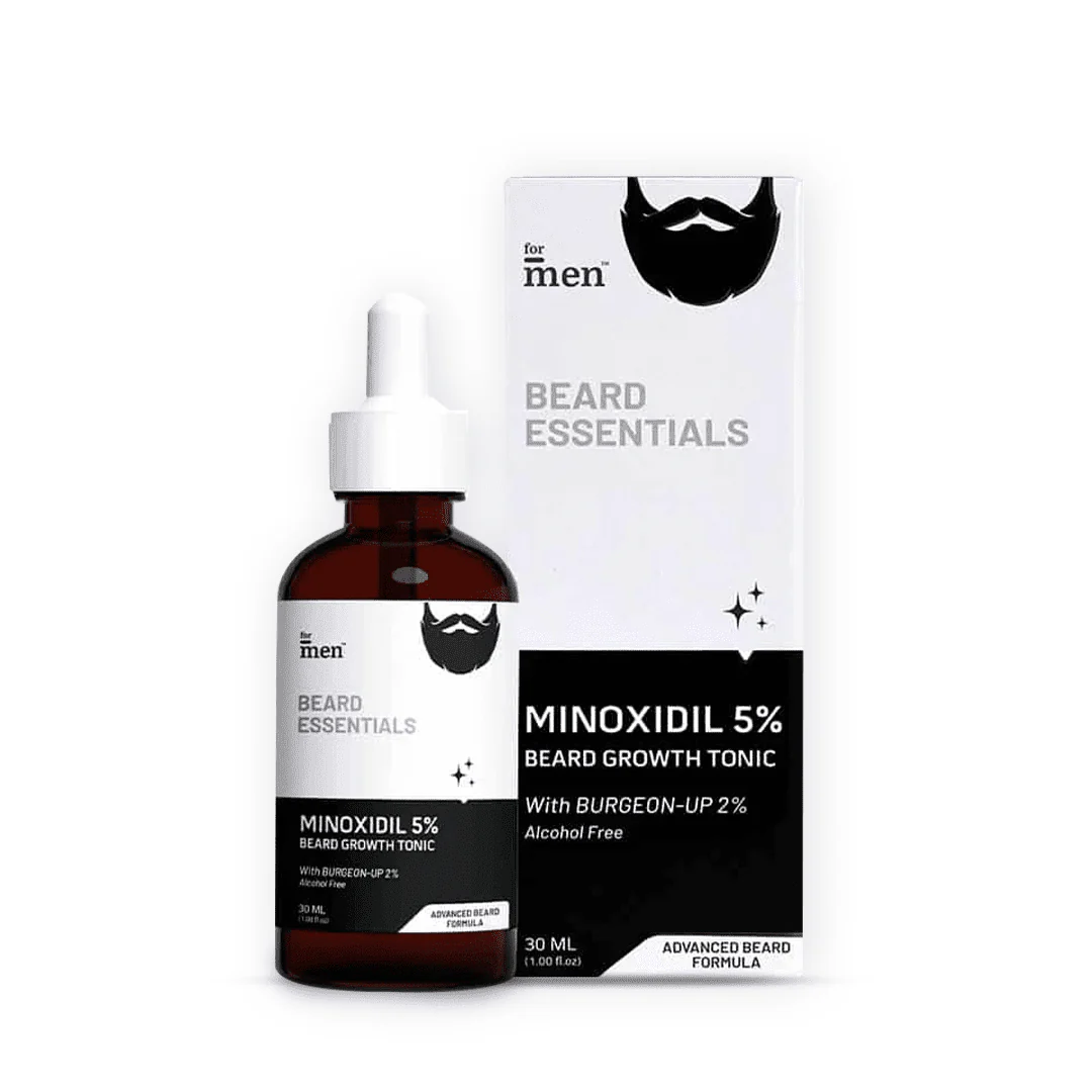 ForMen Beard Growth Tonic with 5% Minoxidil & 2% Burgeon Up - Mytrendzcart