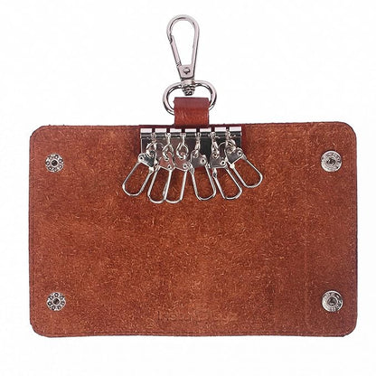 INSTABUYZ Black Leather Wallet (KG - STRT - BTN) - Mytrendzcart