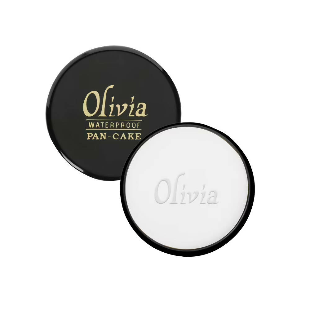 Olivia Waterproof Pan-Cake Foundation - White - Mytrendzcart