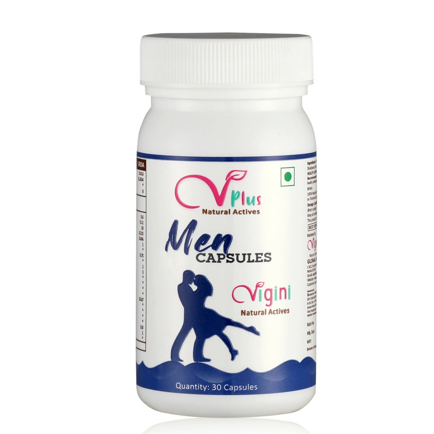 Vigini Natural Actives Men Capsules for Vitality Booster - Mytrendzcart