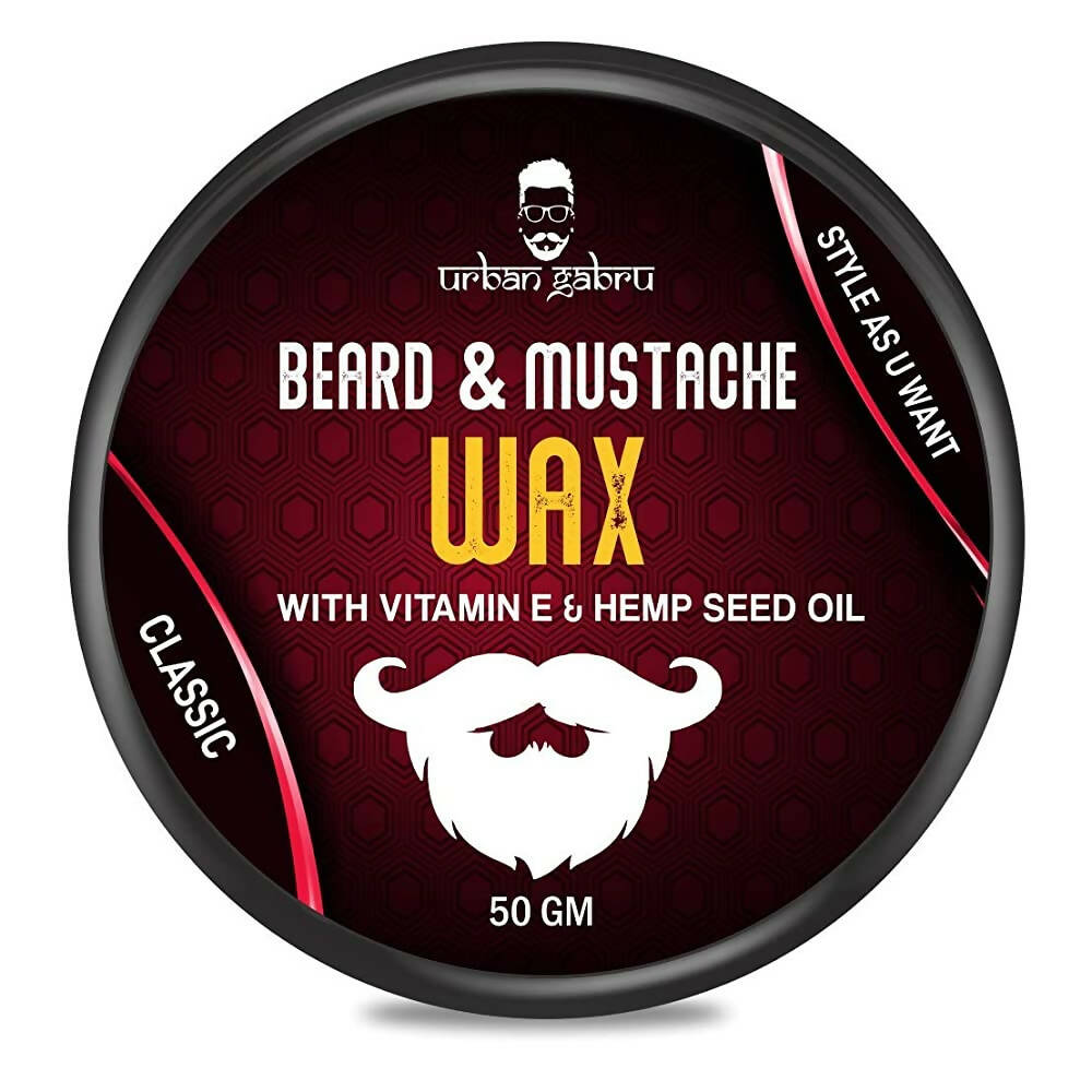 Urbangabru Beard & Mustache Wax for Strong Hold - Mytrendzcart