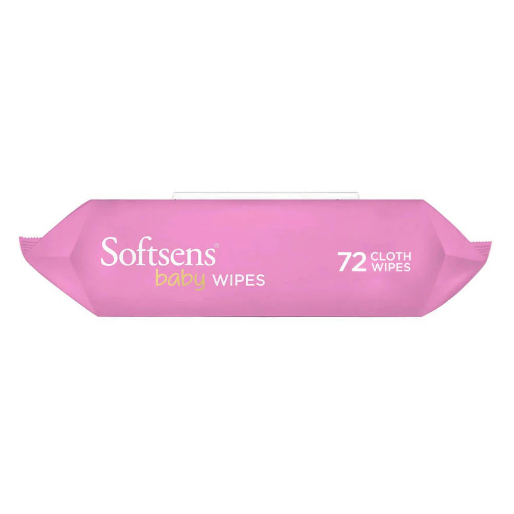 Softsens Baby Wipes -72 Wipes Mytrendzcart