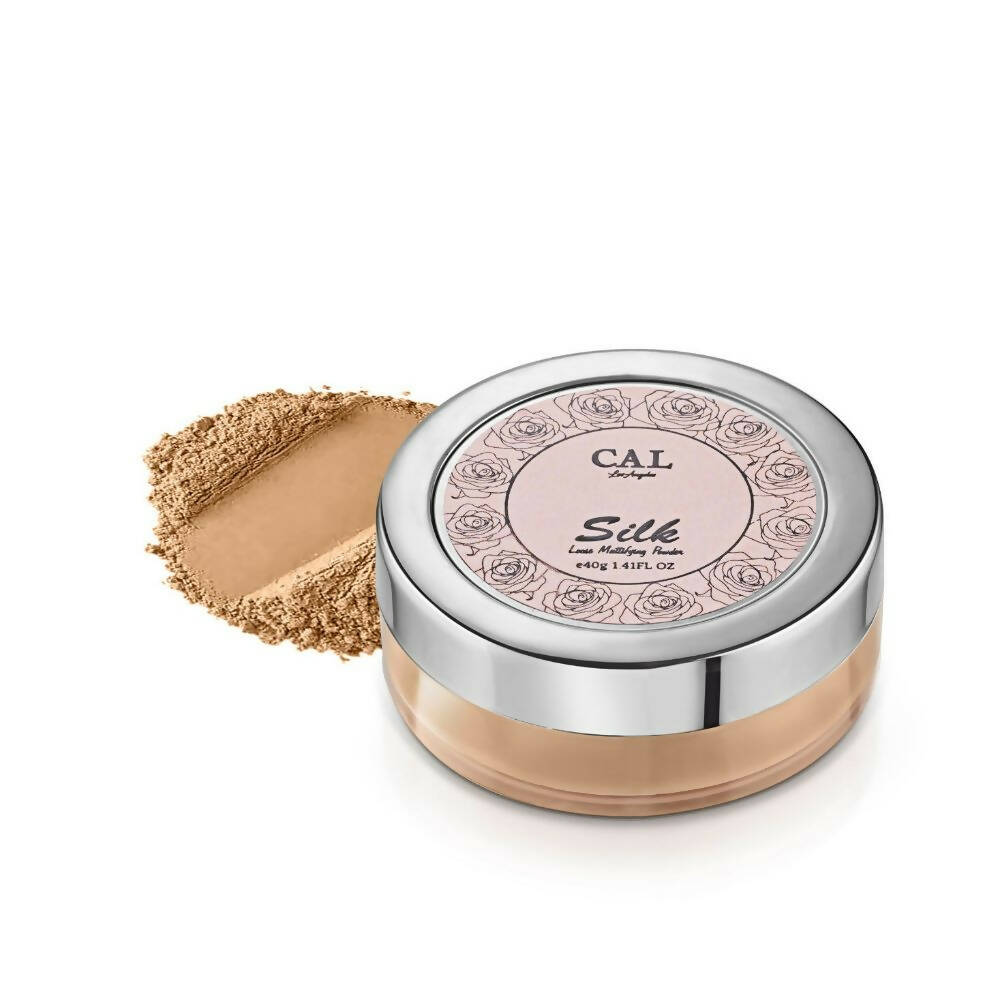 CAL Los Angeles Silk Loose Mattifying Powder For The High Definition Look - Latte - Mytrendzcart