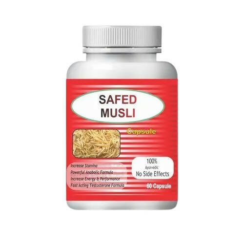 Sankalp Ayurvedic Safed Musli Capsules - Mytrendzcart