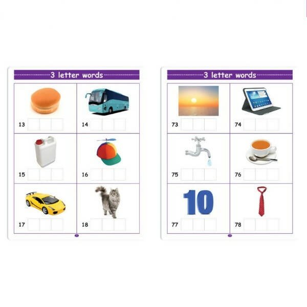 Jolly Kids Let?s Spell 3 - 4 - 5 - 6 Letter Words Books Set of 4| 3 Letter Words | 4 Letter Words| 5 Letter Words| 6 Letter Words| Ages 3 - 7 years - Mytrendzcart