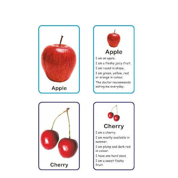 Jolly Kids Pre - school Learning Flash Cards for Kids| Set of 4| 32 Cards on Each Pack| Ages 1 - 6 Years - Mytrendzcart