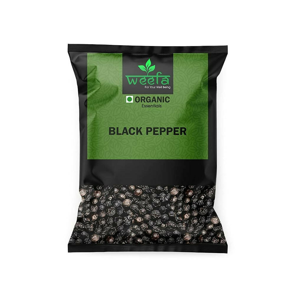 Weefa Organic Black Pepper Whole - Mytrendzcart